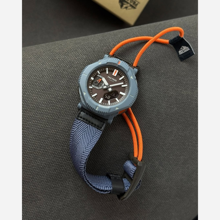 ساعت مچی کاسیو پروترک CASIO PRO TREK PRJB001B-2 های کوالیتی رنگ سرمه ای
